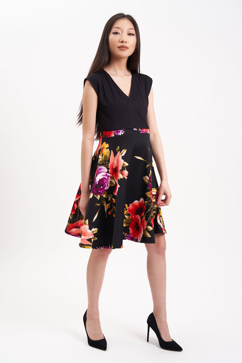 nursing skater dress Maternity Nursing Skater Mini Dress in Dusky Pink | Happy Mama